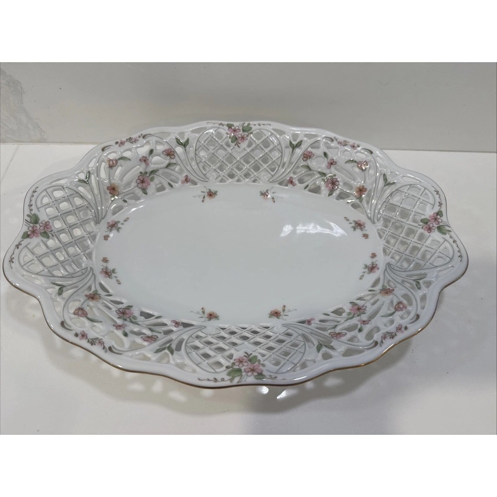 OSCAR DE LA RENTA Fine China Bowl UH 103 English Garden West Germany Mint Cond